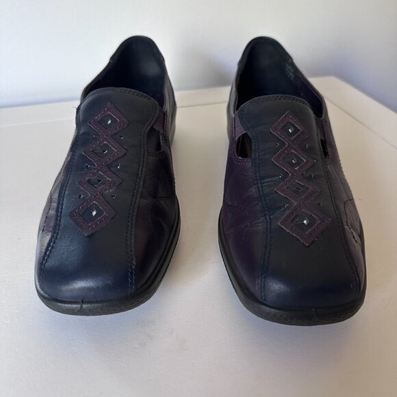 Hotter Comfort Concept Calypso Navy & Purple - Picture 3 of 7